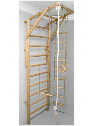 Шведська стінка модульна ясен максі комплект